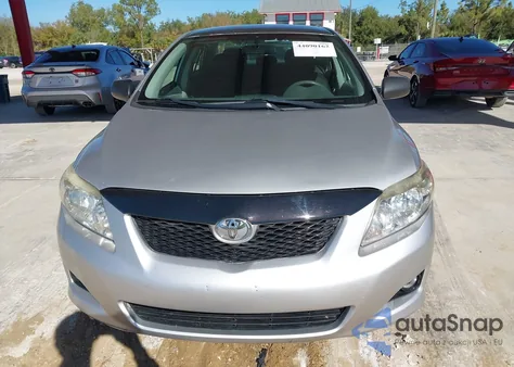 2009 Toyota Corolla Le из США, поврежденный, VIN 2T1BU40E79C059582